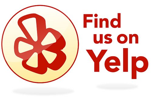 Find us on Yelp