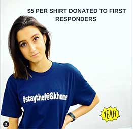 T-shirt donation